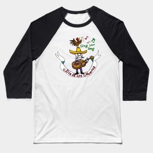 dia de los muertos Baseball T-Shirt